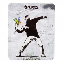 8x G-Rollz Alugrip, BANKSY Flower Thrower, 105 x 125mm