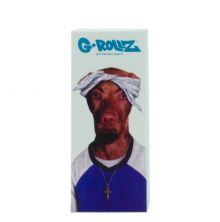 G-Rollz Filter Tips Dog Rap, 50 Blatt, 25x60mm, 24 Stk