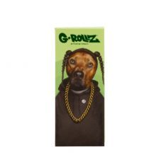 G-Rollz Filter Tips green Dog Rap, 50 Blatt, 25x60mm, 24 Stk