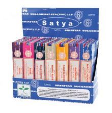 Räucherstäbchen Display Assortiert Nag Champa 15g (42 Stk.)